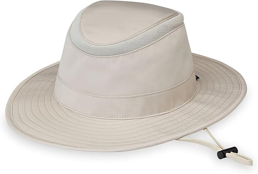Wallaroo Hat Company Men's Summit Sun Hat – UPF 50+ Sun Protection, Wide Brim, Packable, Chin Strap and Adjustable Sizing