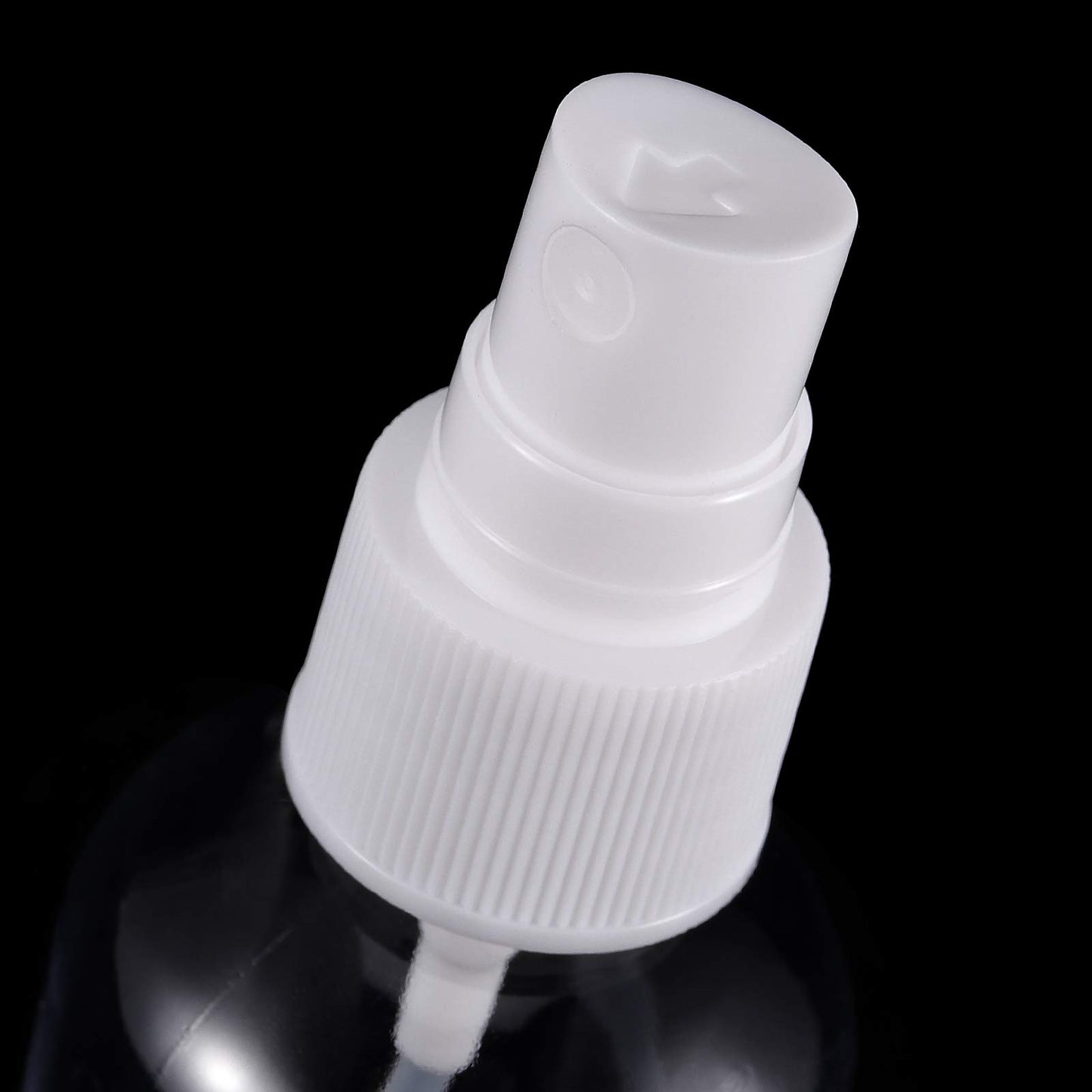ZEONHAK 50 Pack 4oz Clear Plastic Spray Bottles with Caps, Fine Mist Spray Bottle For Essential Oils, Facial Spray, Hair Spray, Perfumes and Other Liquids, Refillable