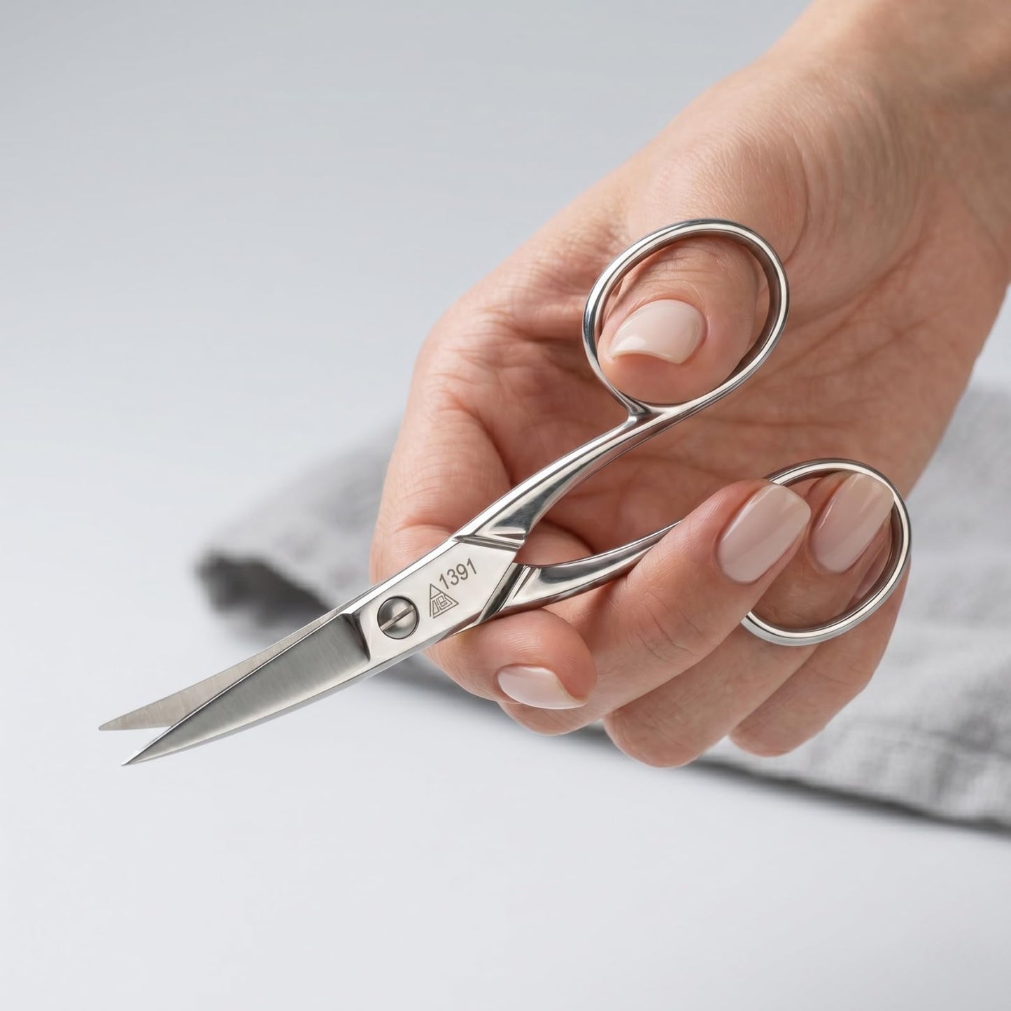 Erbe Large Heavy Duty Toenail Scissors German Pedicure Toe Nail Cutter. Made in Germany, Solingen