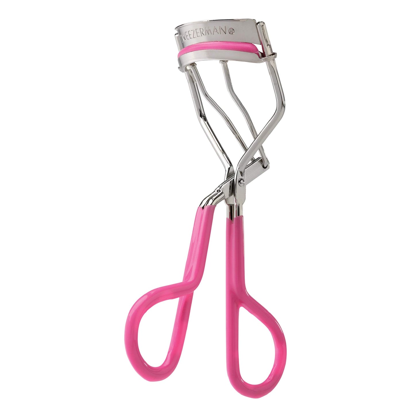 Tweezerman Comfort Grip Eyelash Curler for All Eye Shapes, Neon Pink
