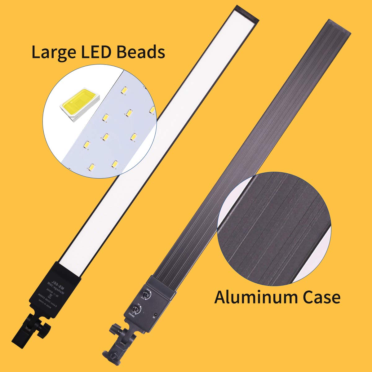 GSKAIWEN 36w 3200K-5500K Dimmable LED Photography Light Adjustable Photography Studio Light Kit with Tripod Stand Bag for Camera Video Studio YouTube Product Portrait Live Stream Shooting