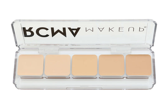 RCMA Makeup 5 Part "Series Favorites" Palette KA Series |Cream Foundation |Full Coverage |Professional Makeup Artists |Long-Lasting Everyday Makeup