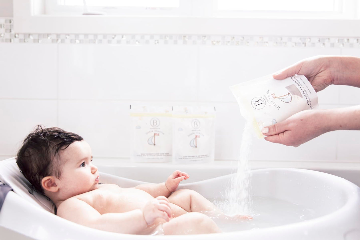 Bathorium Little Charlie Bath Soak, Nourishing Soak for Babies, Made with Colloidal Oat, Chamomile & Coconut, Moisturizes & Soothes Delicate Skin, 9 oz