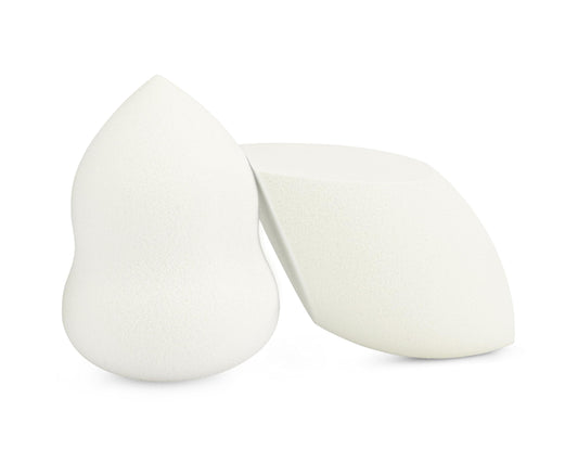 Jenny Patinkin Pure Luxury Makeup Sponge Duo set, Beauty Blender Sponge for Liquid & Powder, Flawless Foundation Sponge & Makeup Applicator, Soft & Reusable Beauty Sponge, Non-Latex & Dye-Free