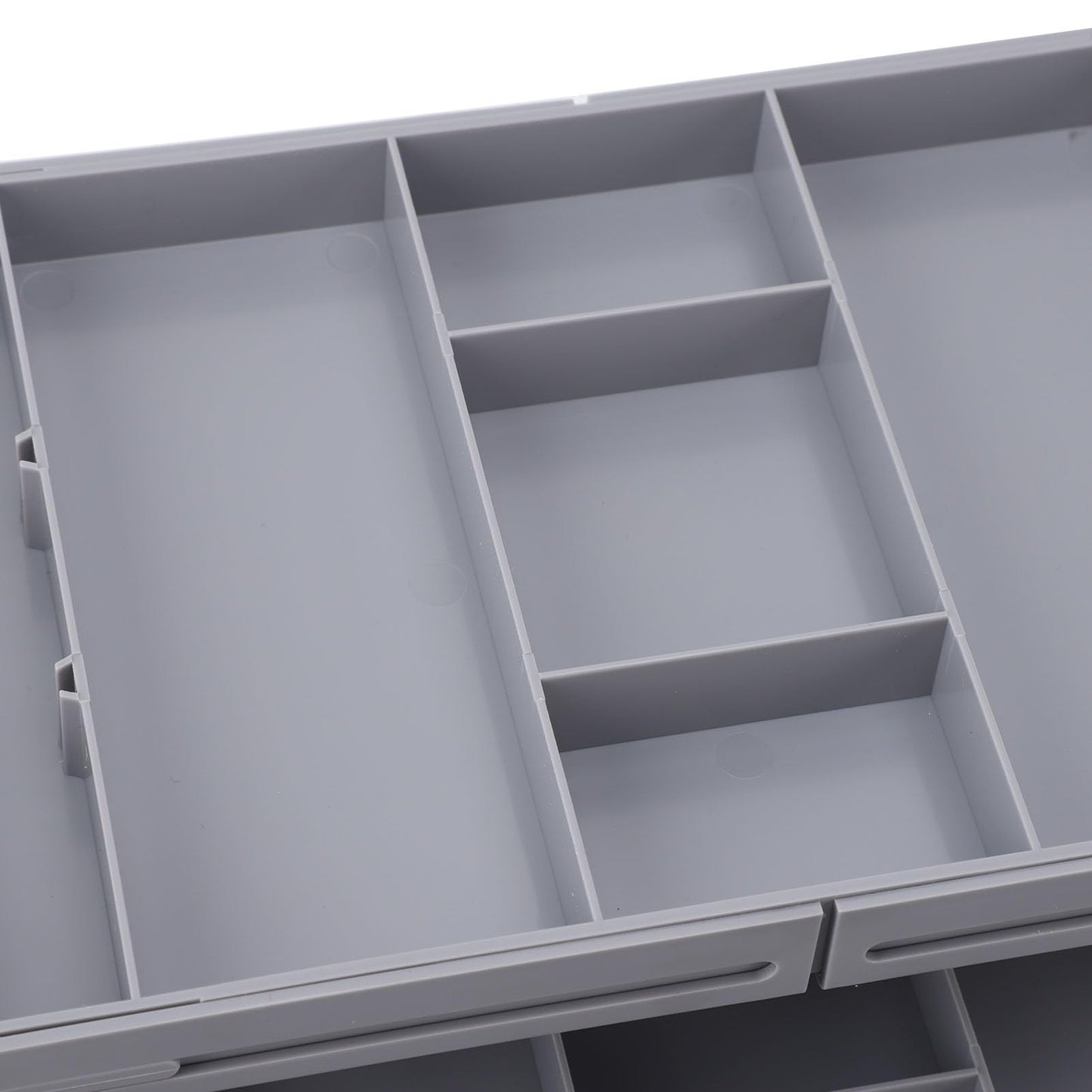 Multi Level Drawer Organizer, Expandable Folding Smart Drawer Organizer Makeup Organizer For Drawer Smart Drawer Organizer Kitchen Gadgets Utensils for Jewelry, Office Drawers (3