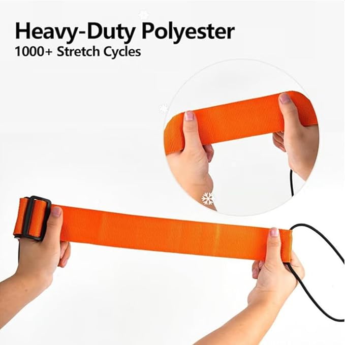 Multi Use Strong Adjustable Luggage Connector Straps, Flexible and Adjustable Luggage Strap, Luggage Connector Straps for Suitcases, Secure Stacking&Hands-Free Travel, Easy to Identify Travel (6Pcs/2)