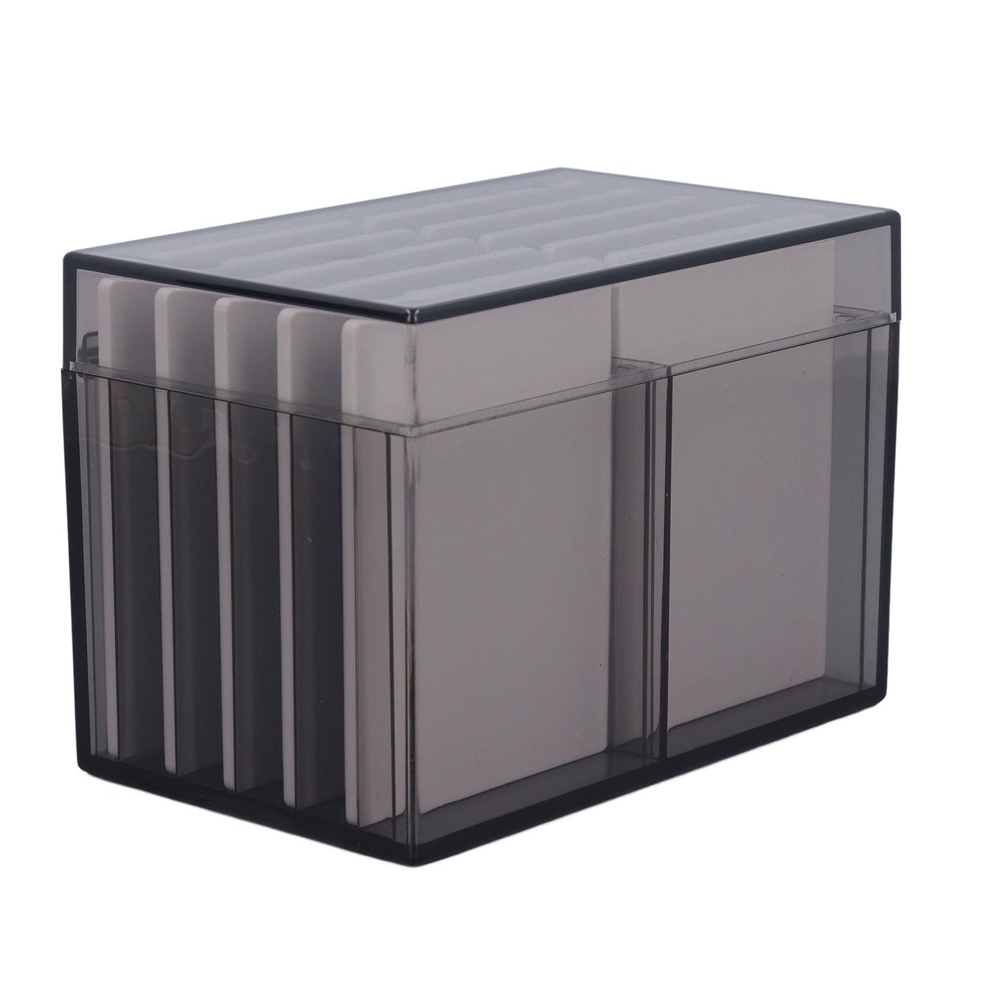 FOSA 10 Layers Acrylic Eyelash Storage Box, Magnetic Bottom Extension Grafting Tool with False Eyelashes Pallet Holder for Beauty Salons and Lash Enthusiasts