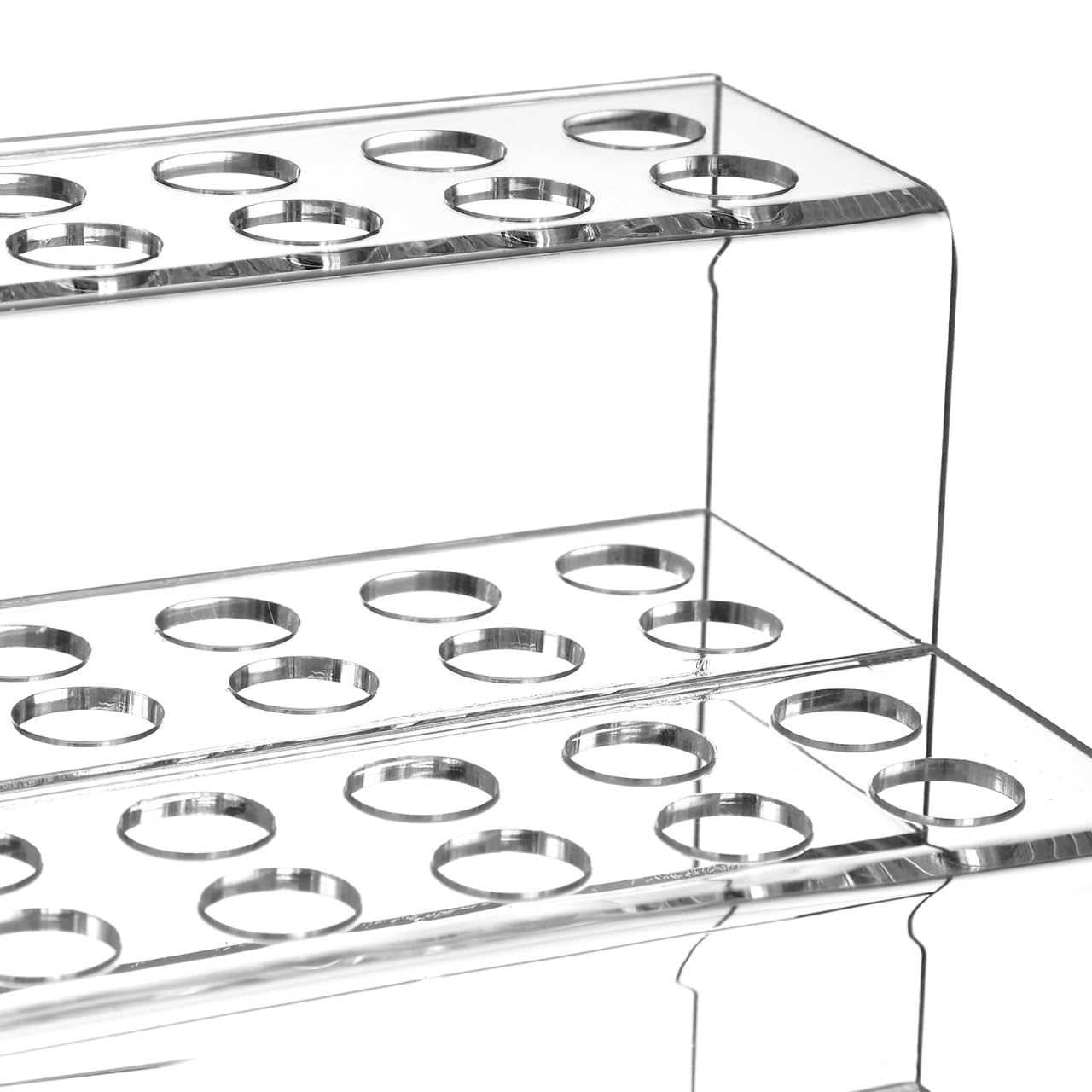 Cabilock 48-Slot Acrylic Pen Display Stand, Clear Desk Organizer