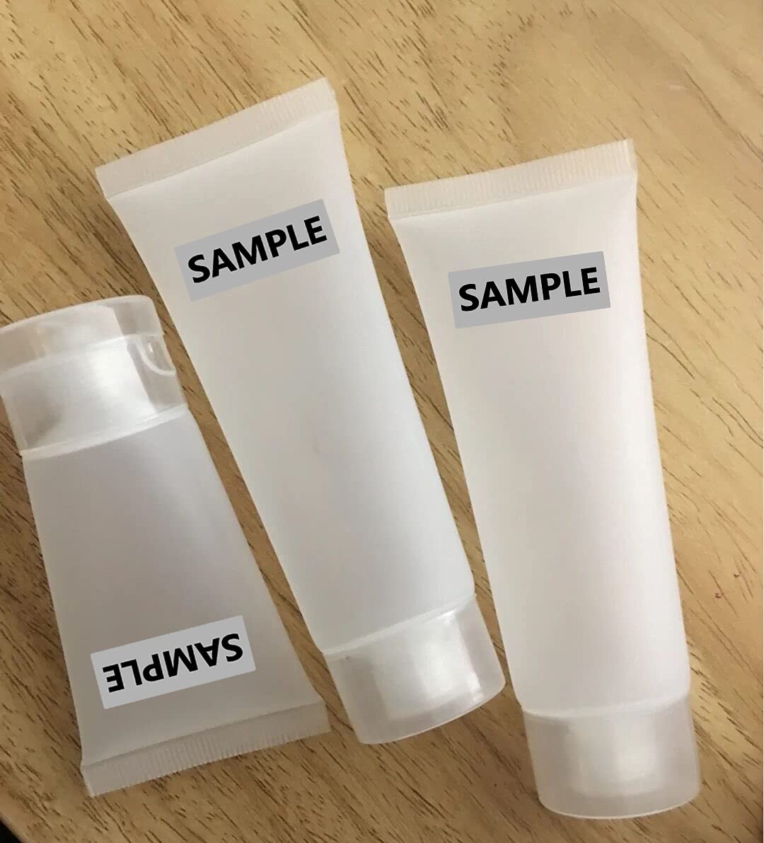 Sample Inventory Stickers Labels,1.5x0.5 Inches Self Adhesive Cosmetic Tester Stickers,600 Pcs Per Pack (Pack of 2)