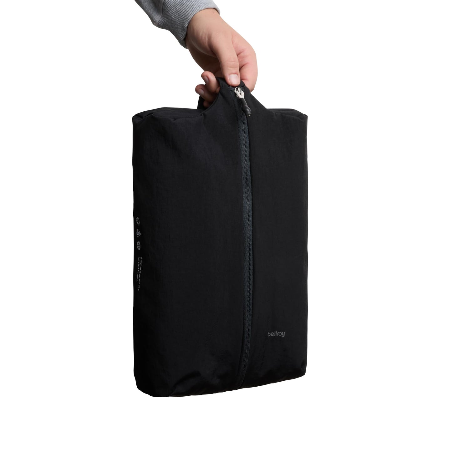 Bellroy Lite Packing Caddy 10L (Travel Organizer Packing Cube, Zip-up Storage Solution for Travel Near or far) - Black