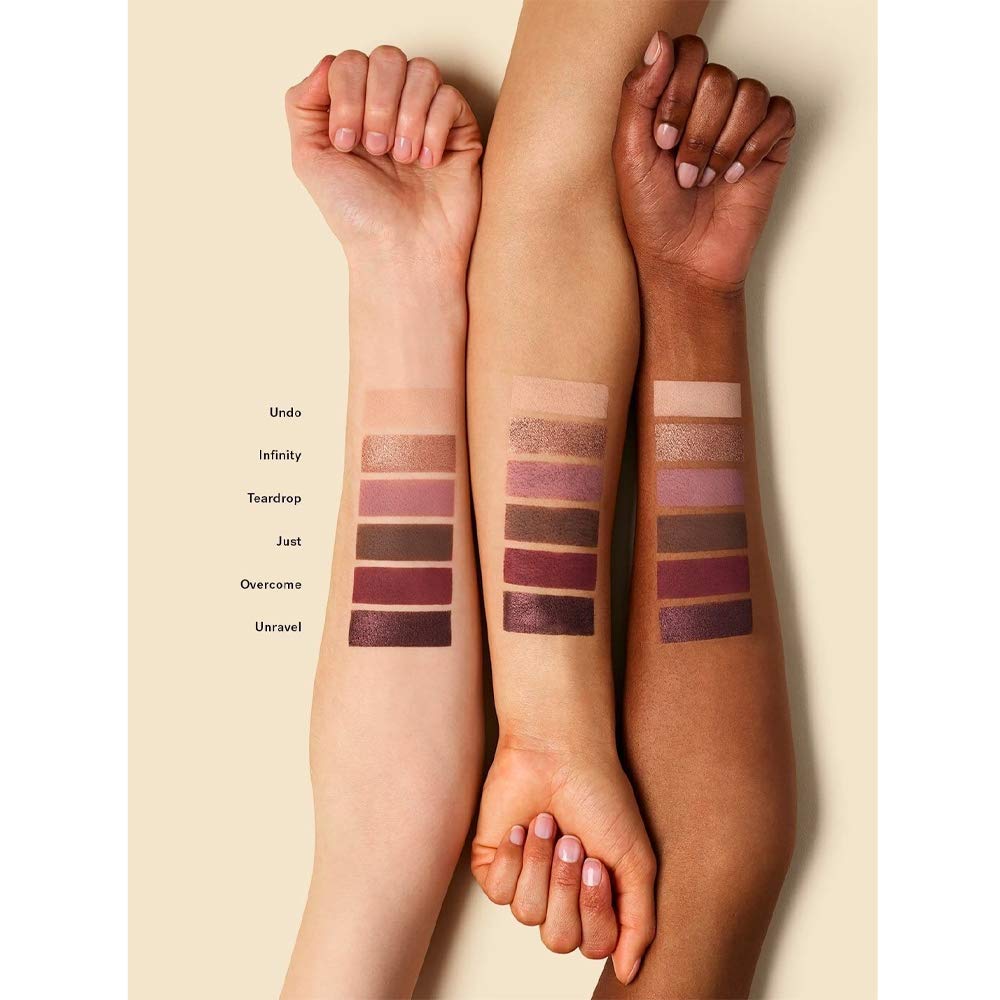 ILIA - The Necessary Eyeshadow Palette | Talc-Free, Matte, Satin + Metallic Highly Pigemented + Blendable Finishes | Cruelty-Free, Vegan (Cool Nude, 6 x 0.05 oz | 1.5 g)
