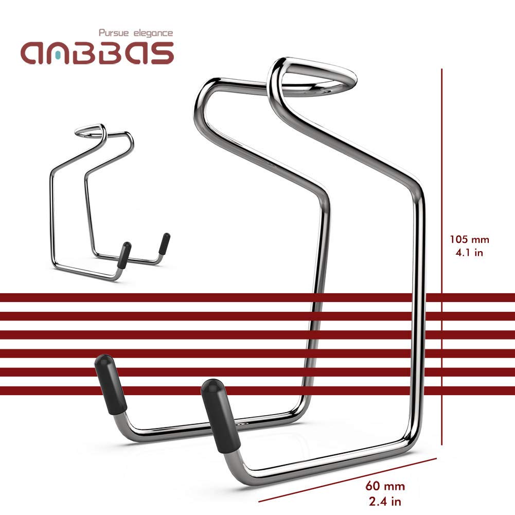 Anbbas Synthetic Badger Shaving Brush,3in1 Kit with Stainless Steel Shaving Stand and Bowl for Men Wet Close Shave
