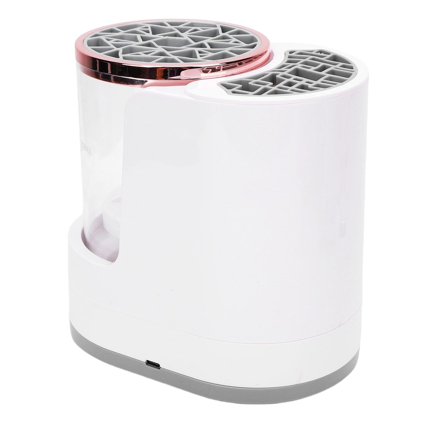 YUYTE 3 in 1 Electric Makeup Brush Cleaner and Dryer, Automatic Portable USB Makeup Brush Cleaning Machine with Holder, Fast Cleaner Tool for All Size Brushes Foundation, Eyeshadow, (White)