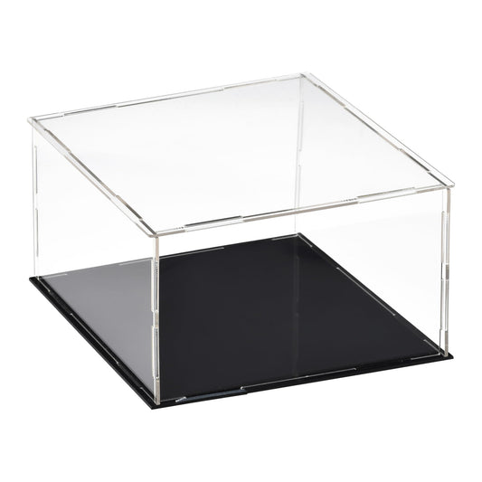 uxcell Acrylic Clear Display Case Box Dustproof Protection Showcase Cube Collectibles Show Box 7.9x7.9x3.9inch