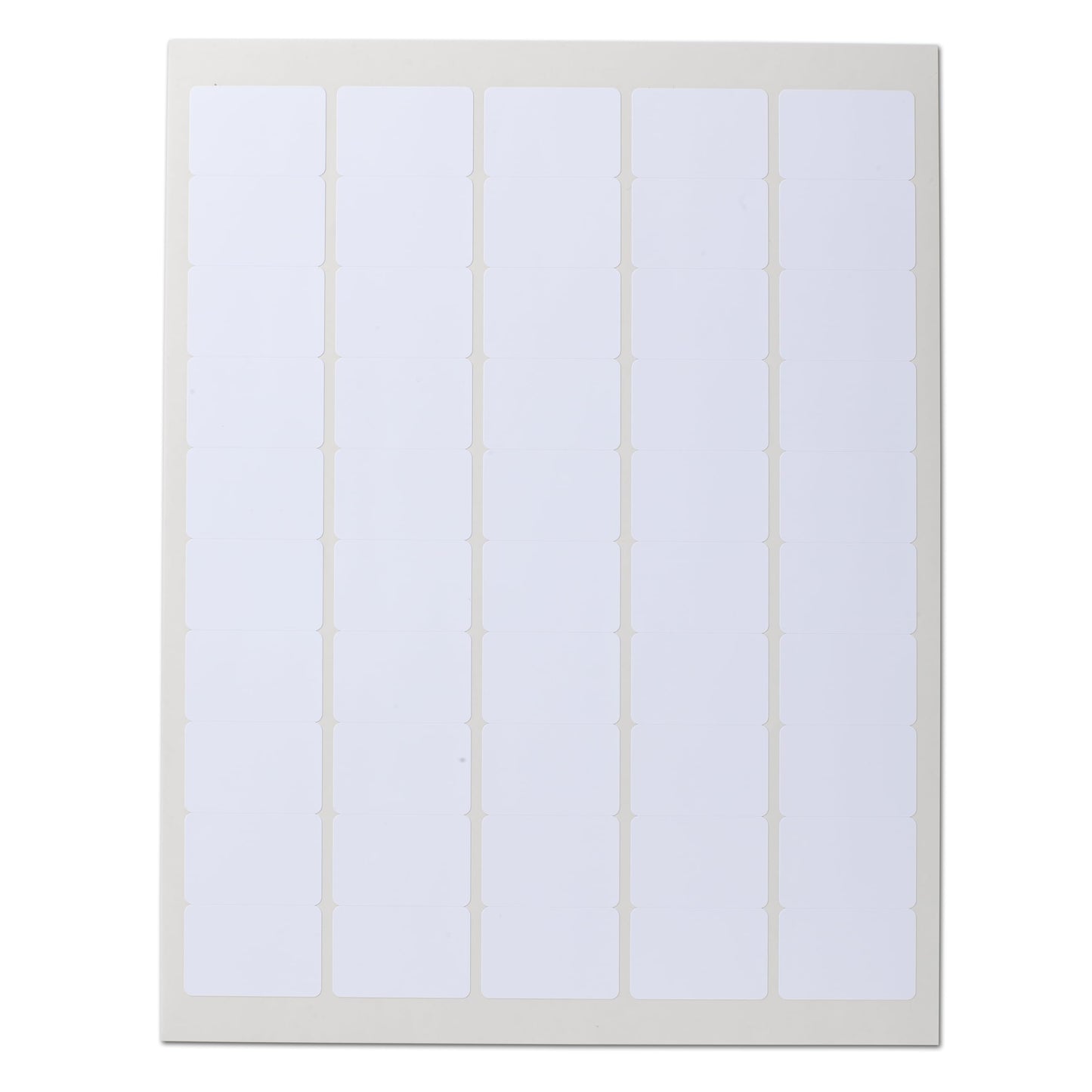 Crinklee Waterproof Essential Oil Labels, 250 Rectangles, 1.5x1 Inches, Oil Proof, Highly Durable Blank Stickers