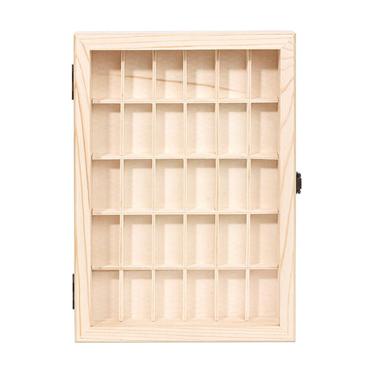 Film Case/135 Film Case -for 30 Rolls of 35mm Films-Decorative Collector's Shadow Box to Sort & Enjoy & Safeguard Film, Vintage Wooden Chest (Film is not Included)