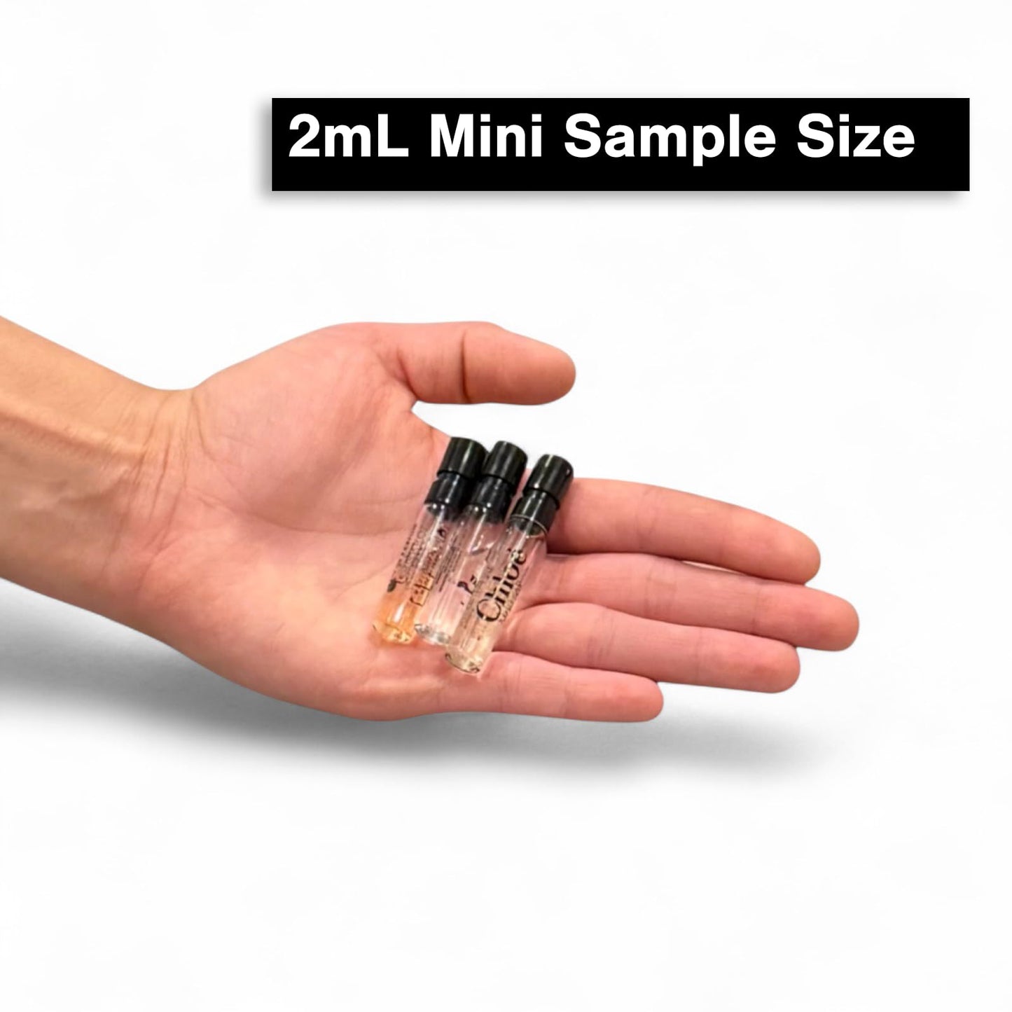Gallery of Drip Perfume Sample Organizer for Vanity – 2 Tier Fragrance Storage for Mini Perfume Vials, Makeup & Skincare Organizer for Bathroom Counter or Desk, Gift for Her (White)