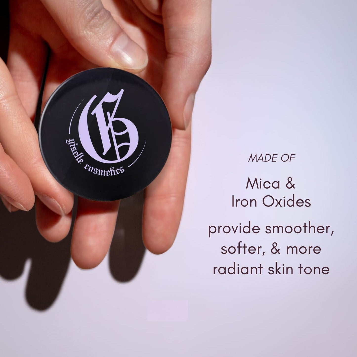 Giselle Cosmetics Organic Mineral Loose Powder Pink Pearl - Cream Eyeshadow, Eye Shadow Palette, Glitter Eyeshadow, Highlighter Makeup