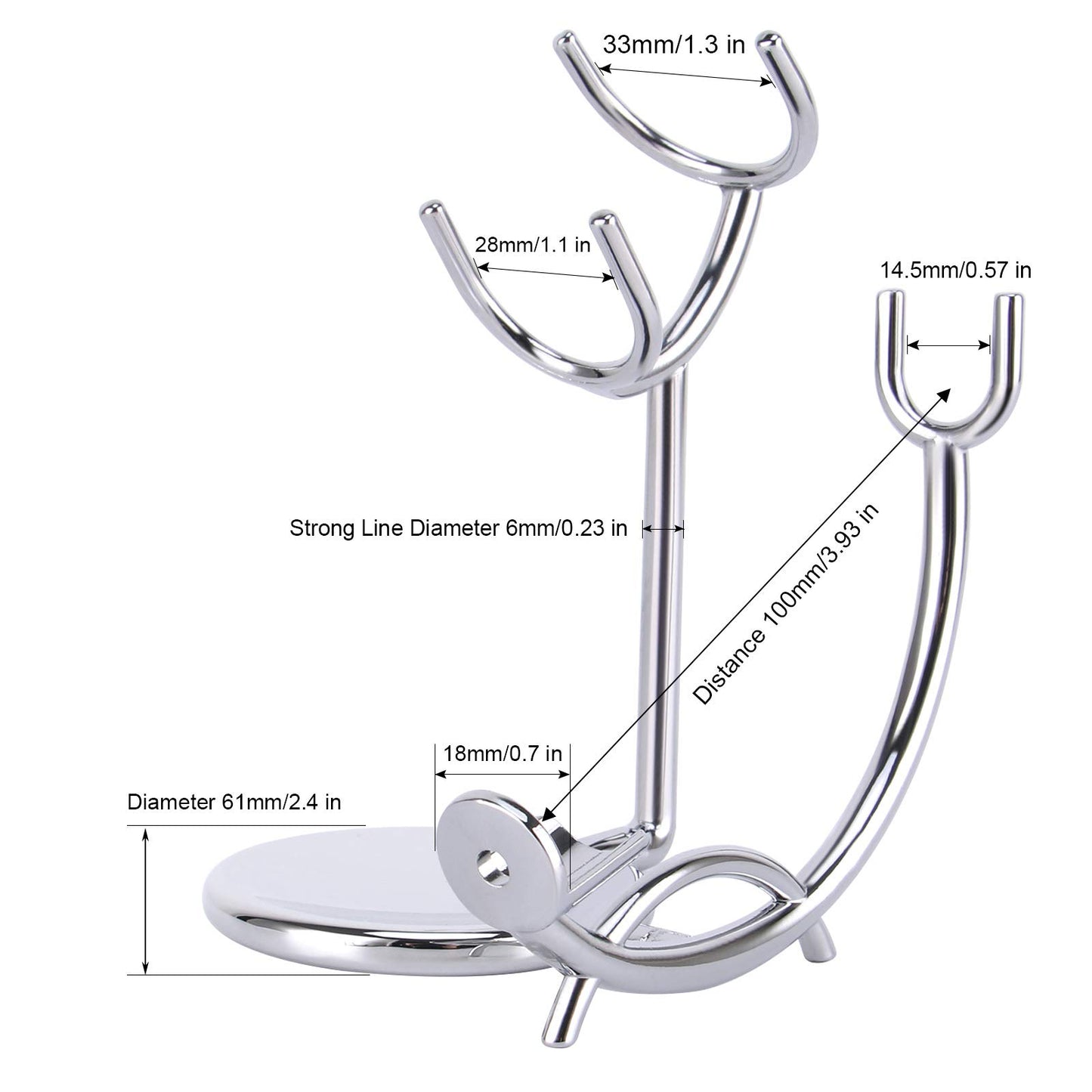 SANWA Grooming Shaving Kit for Men,Shaving Razor and Brush Stand with Stainless Steel Shaving Soap Bowl