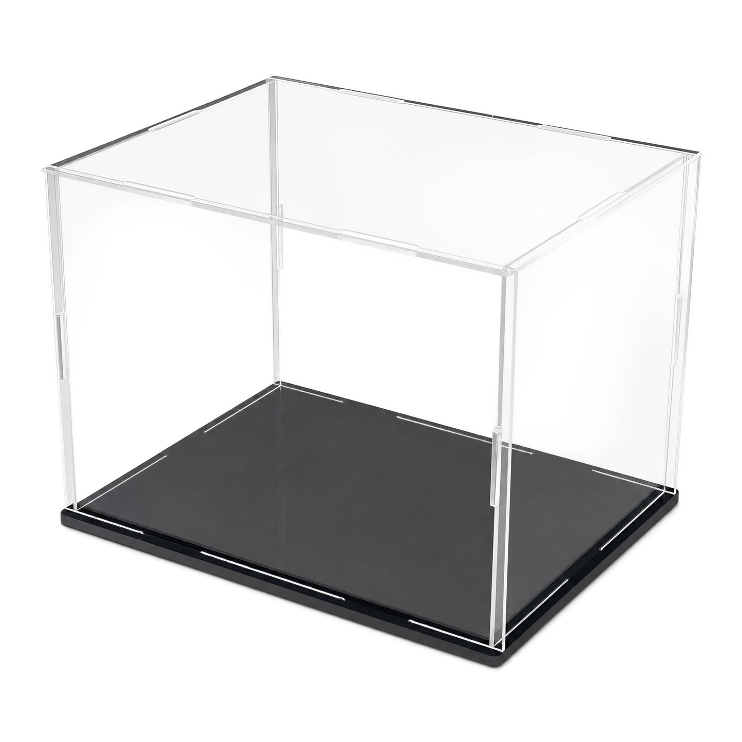 IDAFSA Clear Acrylic Display Case, 12x8x8 inch (30x20x20 cm)