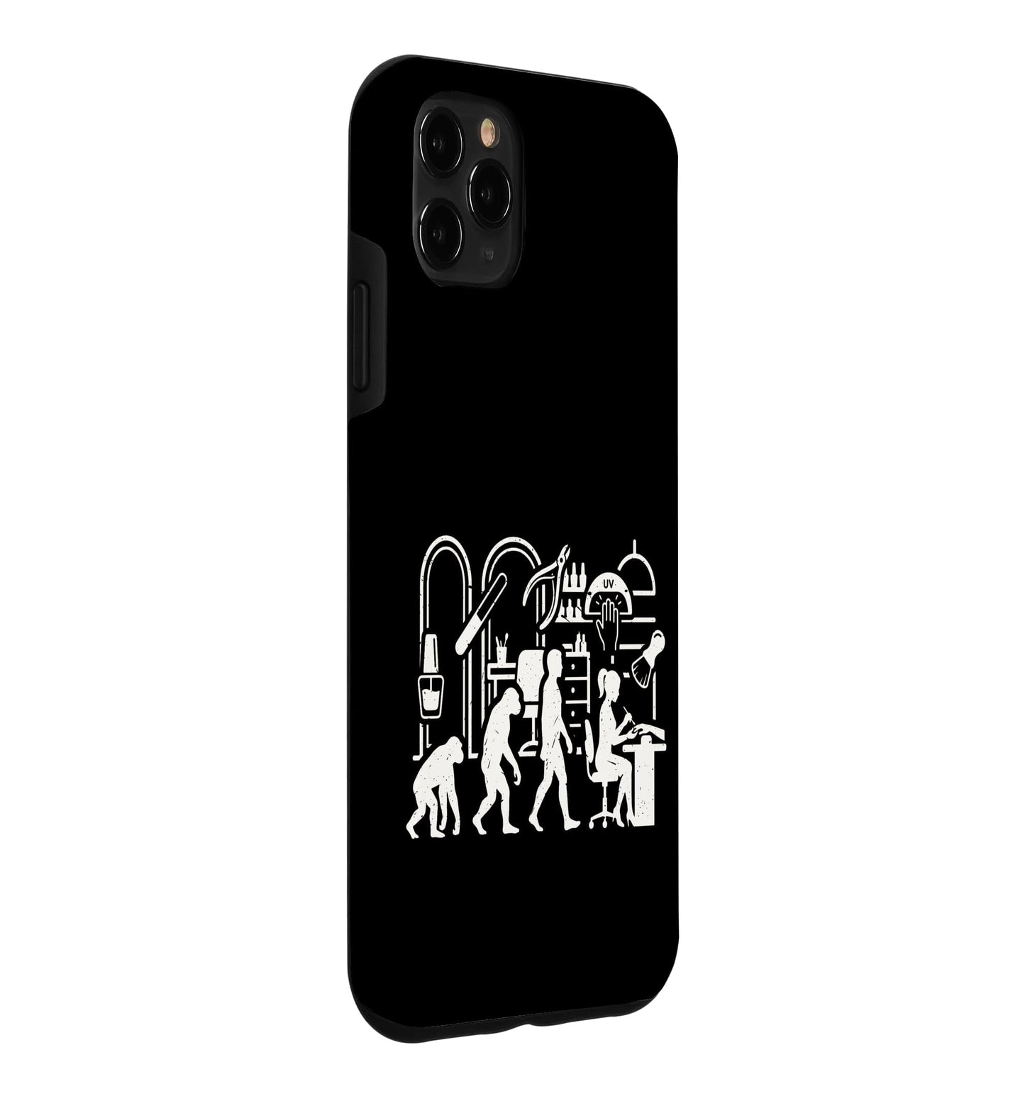 Nail Artist Evolution Funny Beauty Salon Graphic Case for iPhone 11 Pro Max