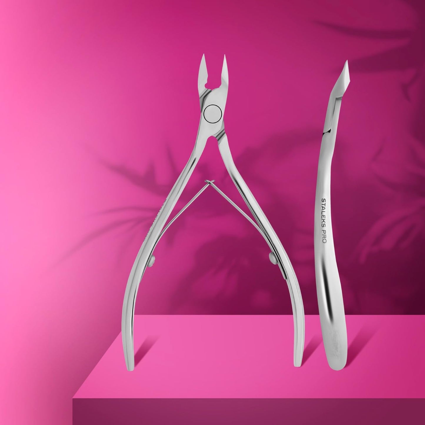 STALEKS PRO Expert 80 9mm Professional Cuticle Nippers – Stainless Steel Skin Nippers for Manicure