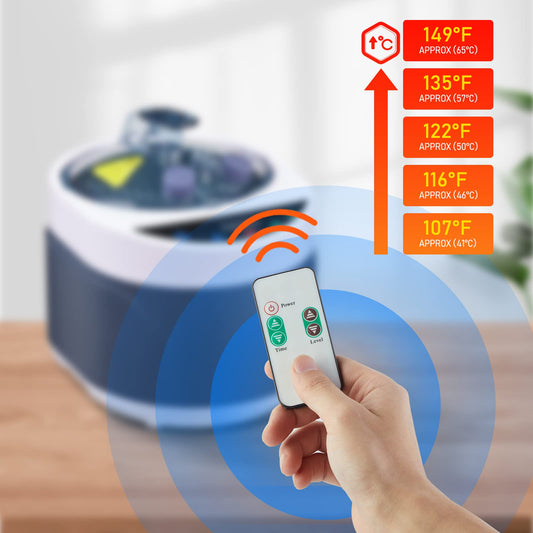 TaTalife Sauna Steamer, Portable Steam Generator with Remote Control, 4 Liters Stainless Steel Sauna Steamer Pot, Sauna Steam Machine with Timer Display, 1500W Home SPA Fumigation Sauna Steam Machine