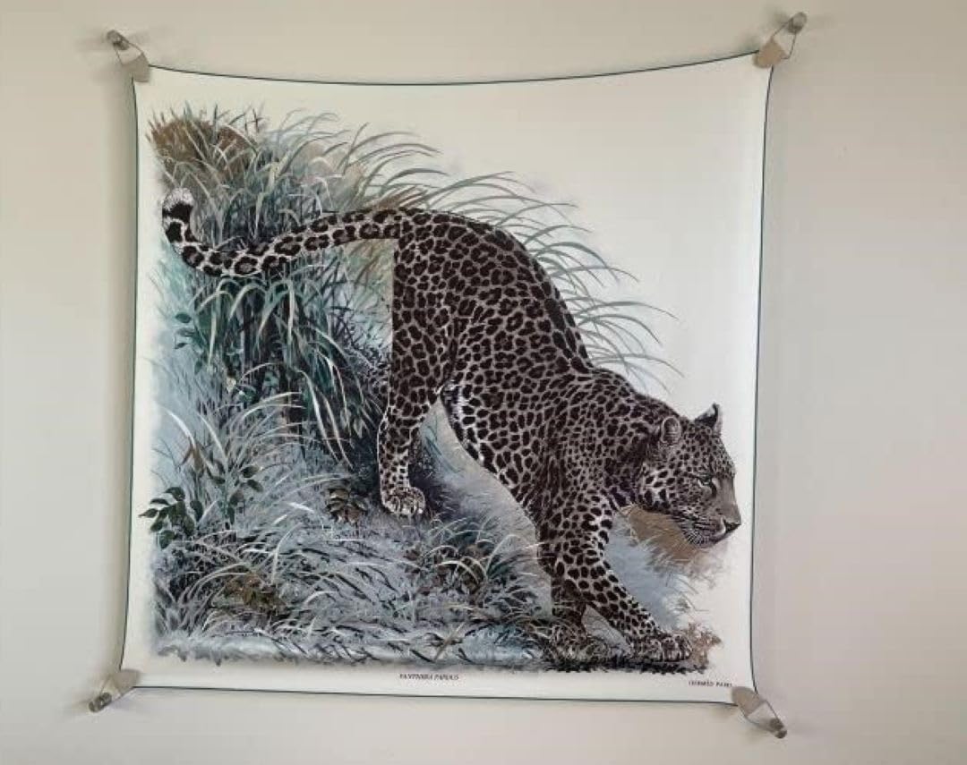 FramelessArtworks Scarf and Artwork Hanging System Deluxe Leather Edition