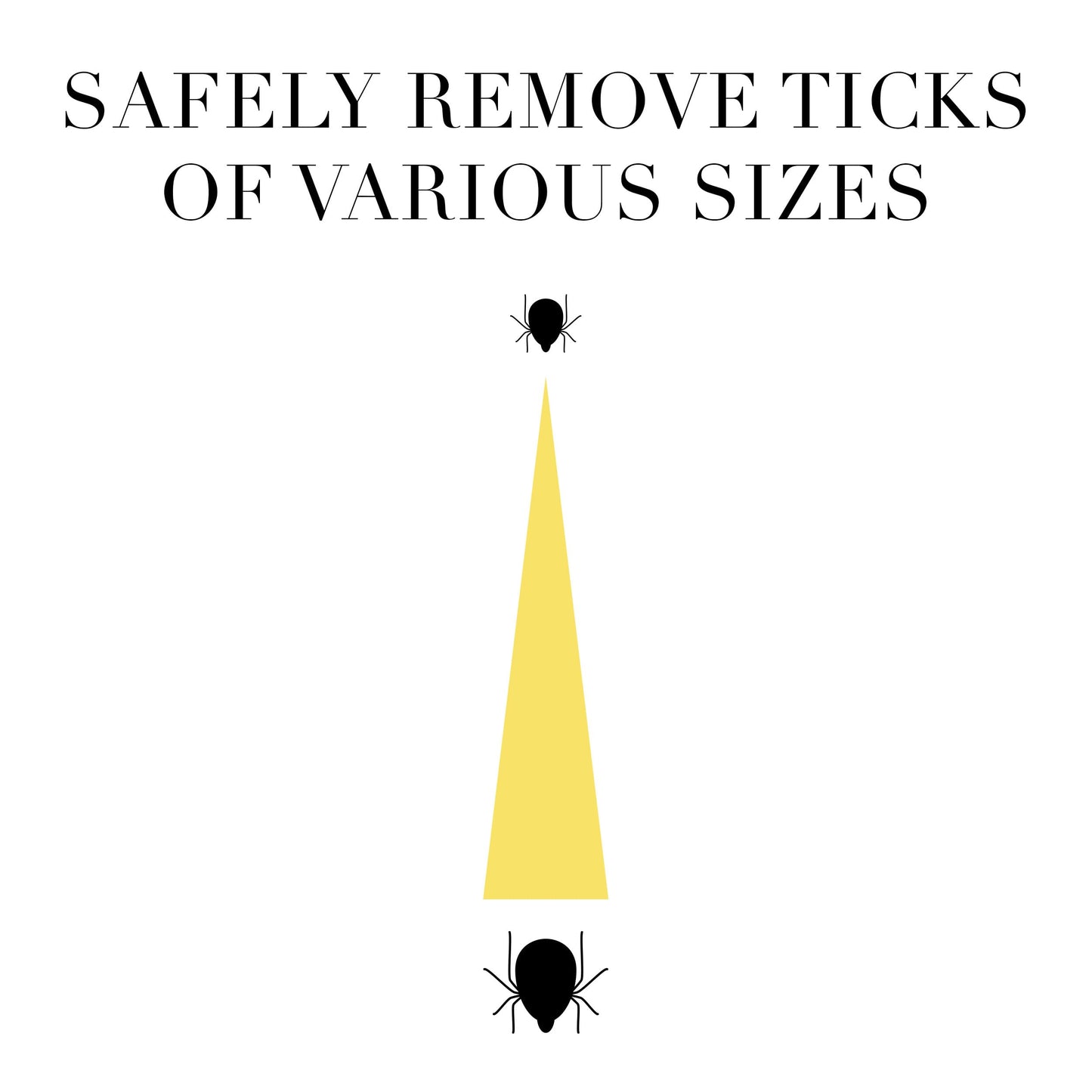Tweezerman Precision Dual-Sided Tick Removal Tweezer & Case