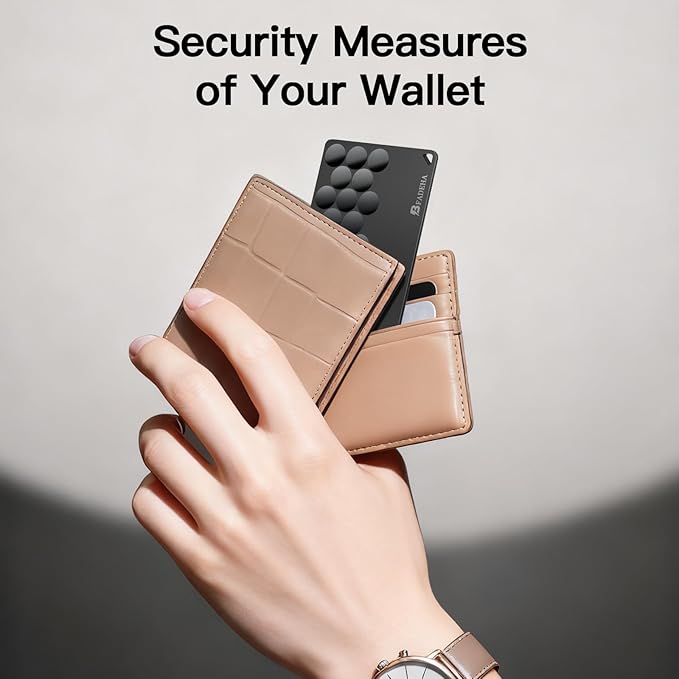 Smart Tracker [Apple MFi Certified] with Apple Find My, Bluetooth Wallet Finder, 5-10 Years Staying Power, Smart Tag GPS Item Locator Tracking Device, for Keys, Wallet, Luggage, Pet, Bag