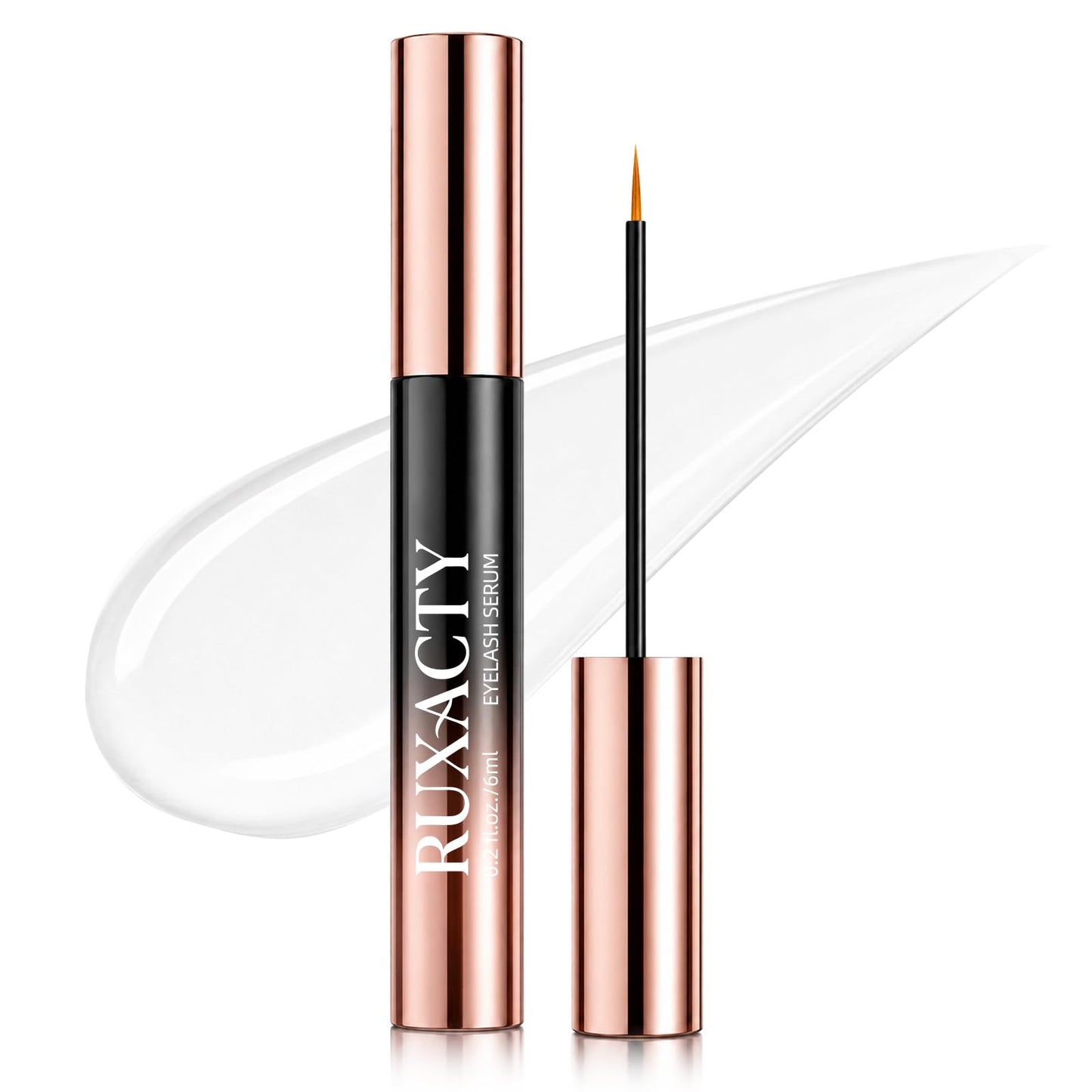 Lash Serum for Eyelash Growth: Peptide And Biotin Nourishing Enhancing Formula For Sensitive Lashes And Brows - Gentle Premium Vegan Cruelty-Free For Longer Thicker Looking Lashes