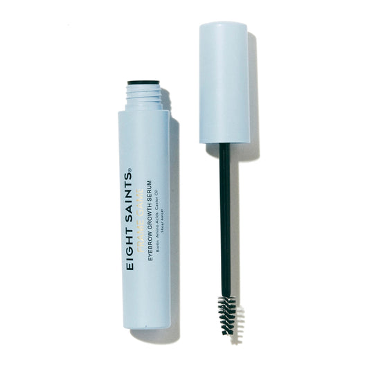 Eight Saints Frame Game Eyebrow Growth Serum for Thicker, Fuller Brows, with Biotin, Amino Acids, and Castor Oil, Brow Enhancing Treatment for Thin Eyebrows, Nourishing Eyebrow Serum, 0.14 fl oz