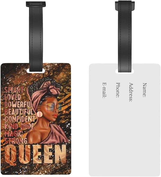 Travel Suitcase Protector African American Girl Elastic Protective Washable Luggage Cover With Concealed Zipper Suitable For 18-32 Inch (XL (for 29--32 inch luggage))