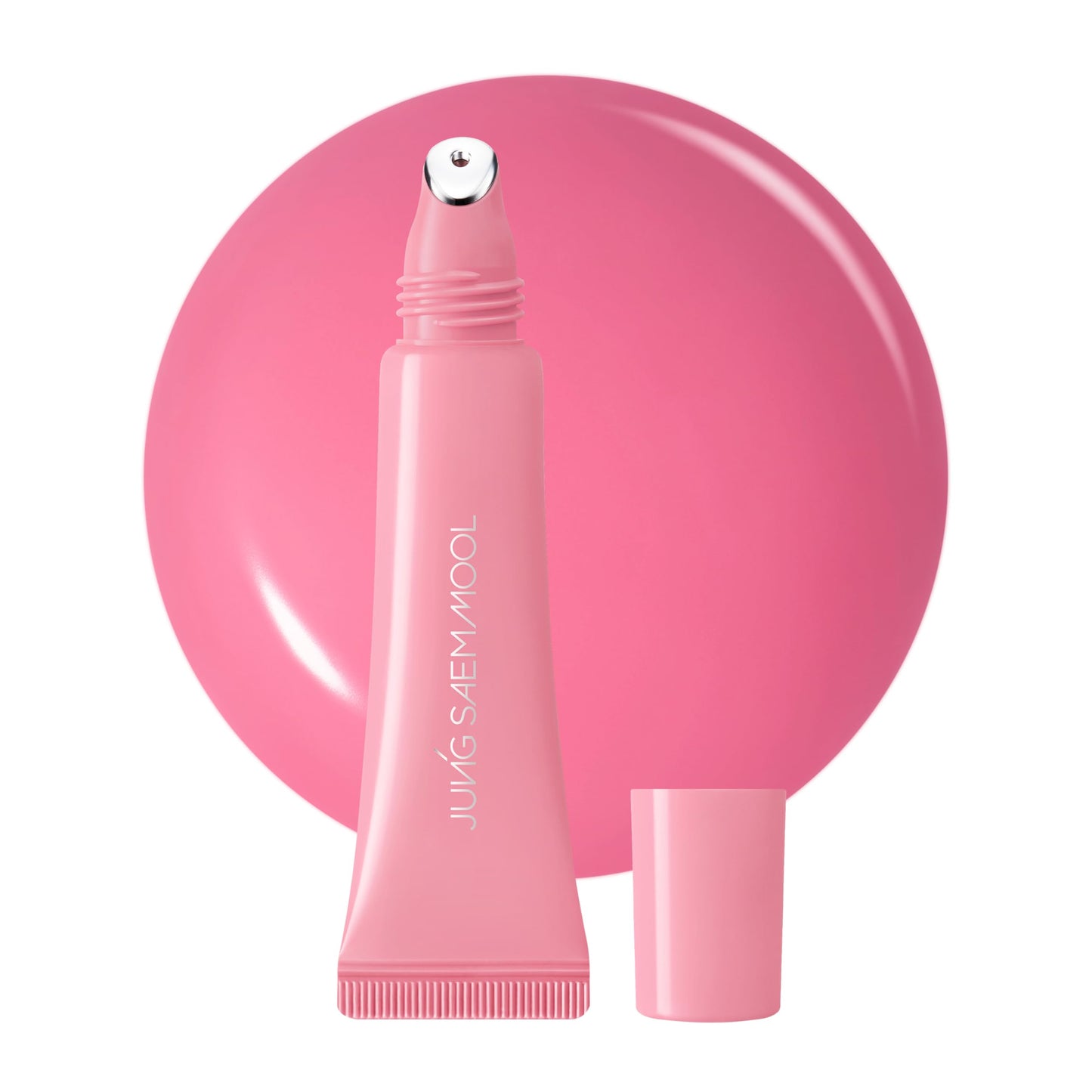 JUNG SAEM MOOL LIP-PRESSION Metal Serum Gloss | Hydrating Tinted Lip Balm with a Hygiene Precision Metal Applicator & Serum Infused Ingredients, Korean Lip Plumper Gloss (Barbiemuse)