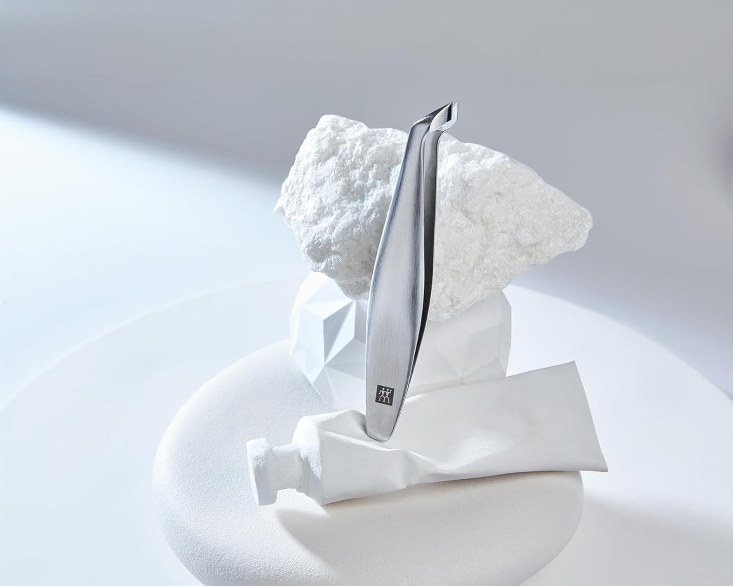 ZWILLING Cuticle Clipper (Precise Removal of Cuticle remnants, Sharp, Angled Cutting Edges, Hypoallergenic), Frosted, Premium, Silver