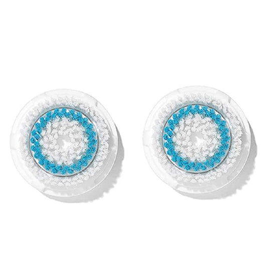 Evetree Brush Head Replacements Compatible with Clarisonic Mia 1, Mia 2, Mia Fit, Alpha Fit, Smart Profile Uplift and Alpha Fit, Deep Pore Facial 2 Pack(Deep Pore)