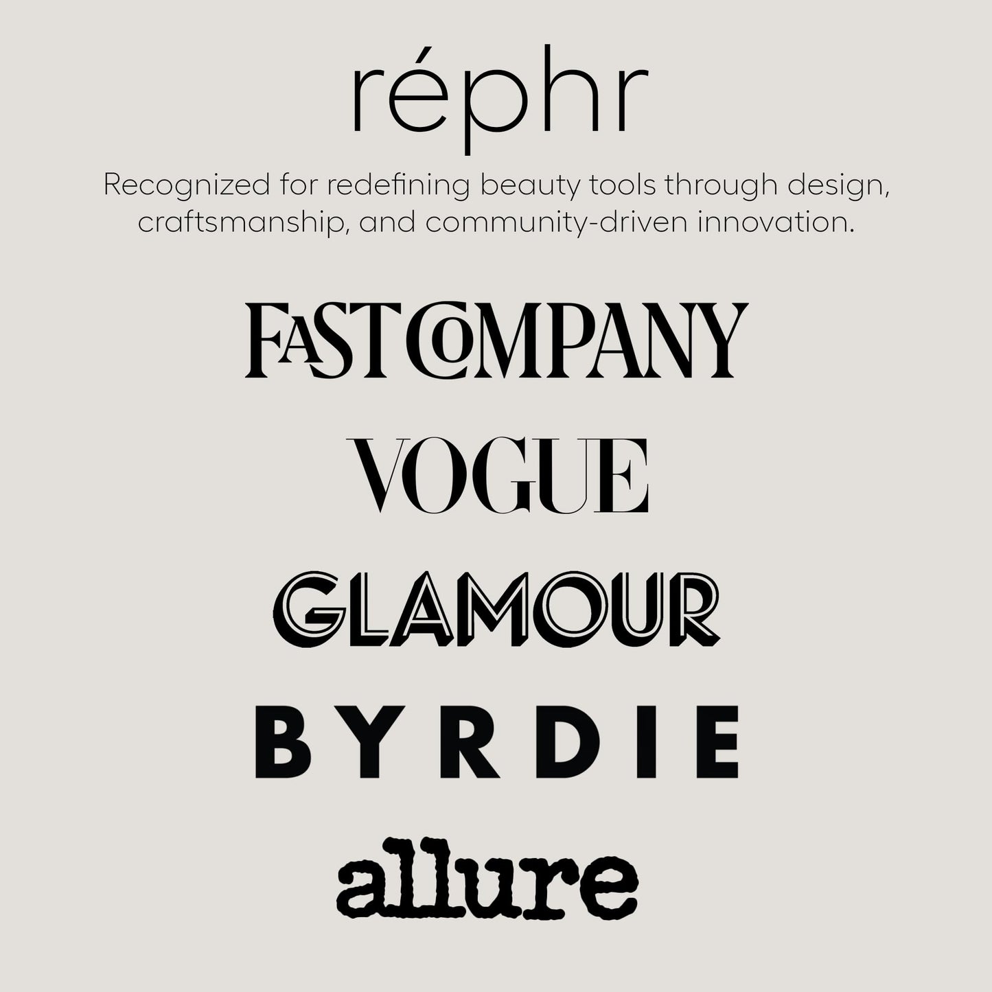 rephr LC 01 Concealer Brush, Synthetic Bristles, designed for Liquids and Cream Based Products