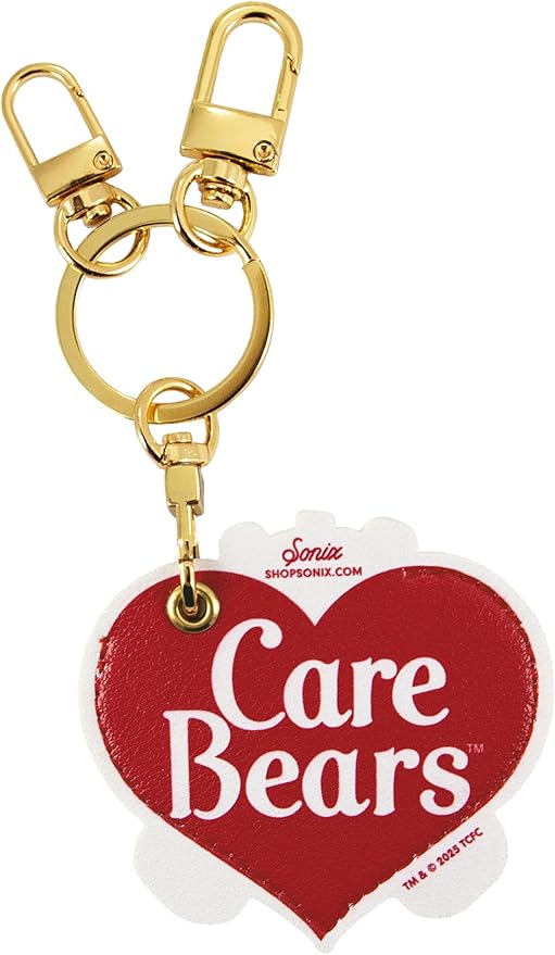 Sonix x Care Bears Keychain Case Compatible with Apple AirTag | Protective AirTag Cover Keychain Charm | Purple | Sweet Dreams Bear