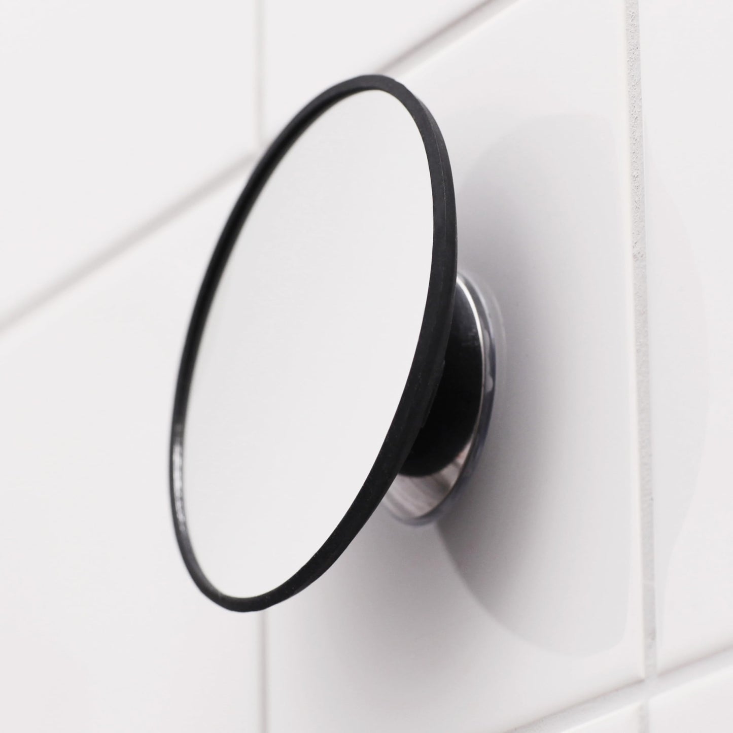 bosign Cosmetic Mirror 10 x Magnification with Magnetic Extension Bar, Black