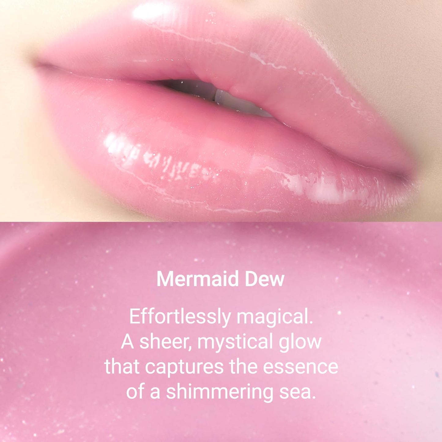 JUNG SAEM MOOL LIP-PRESSION Metal Serum Gloss | Hydrating Tinted Lip Balm with a Hygiene Precision Metal Applicator & Serum Infused Ingredients, Korean Lip Plumper Gloss (Mermaid Dew)