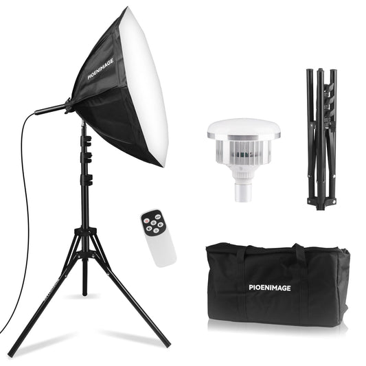PIOENIMAGE Softbox Lighting Kit, Softbox Photography Lighting Set