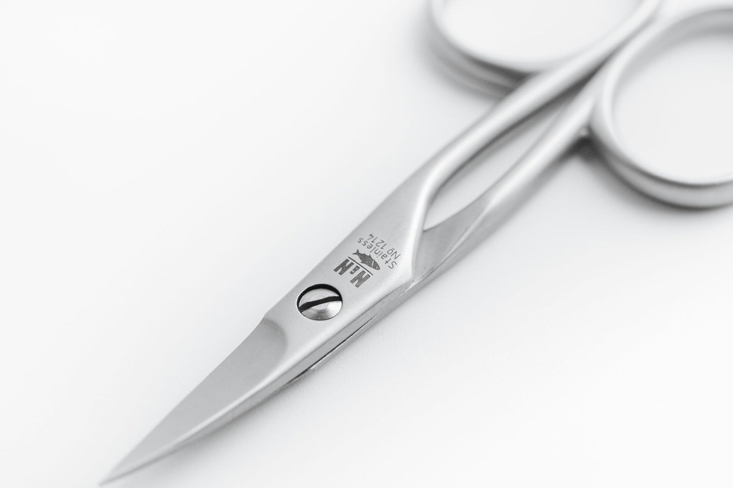 Premium European Nail and Cuticle Scissors by NN Knives - Trusted Family Business Since 1971 (Nail, Professional, Stainless Steel)