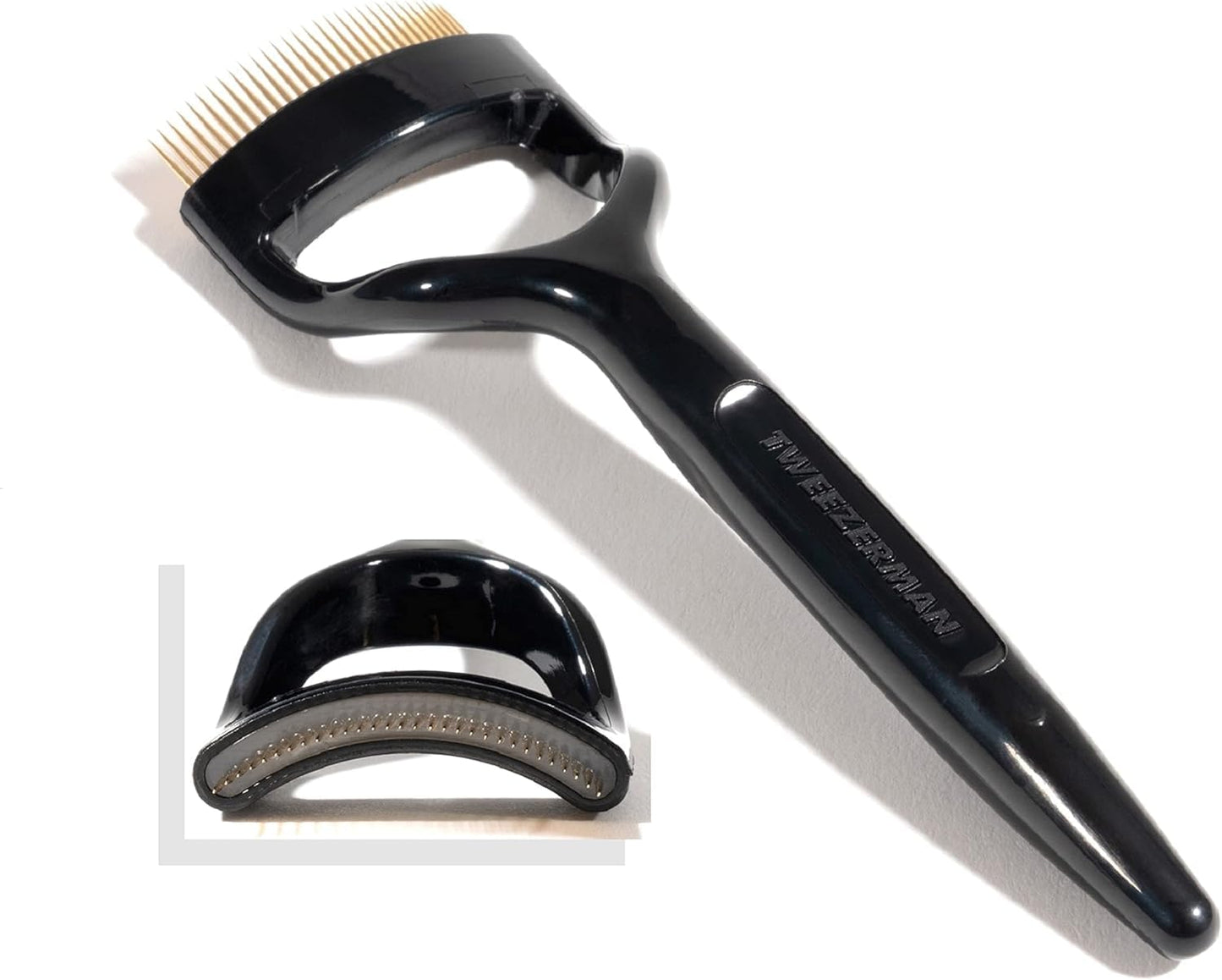 Tweezerman Almond Eye Lash Comb -Lash Comb Separator for Almond Shaped Eyes