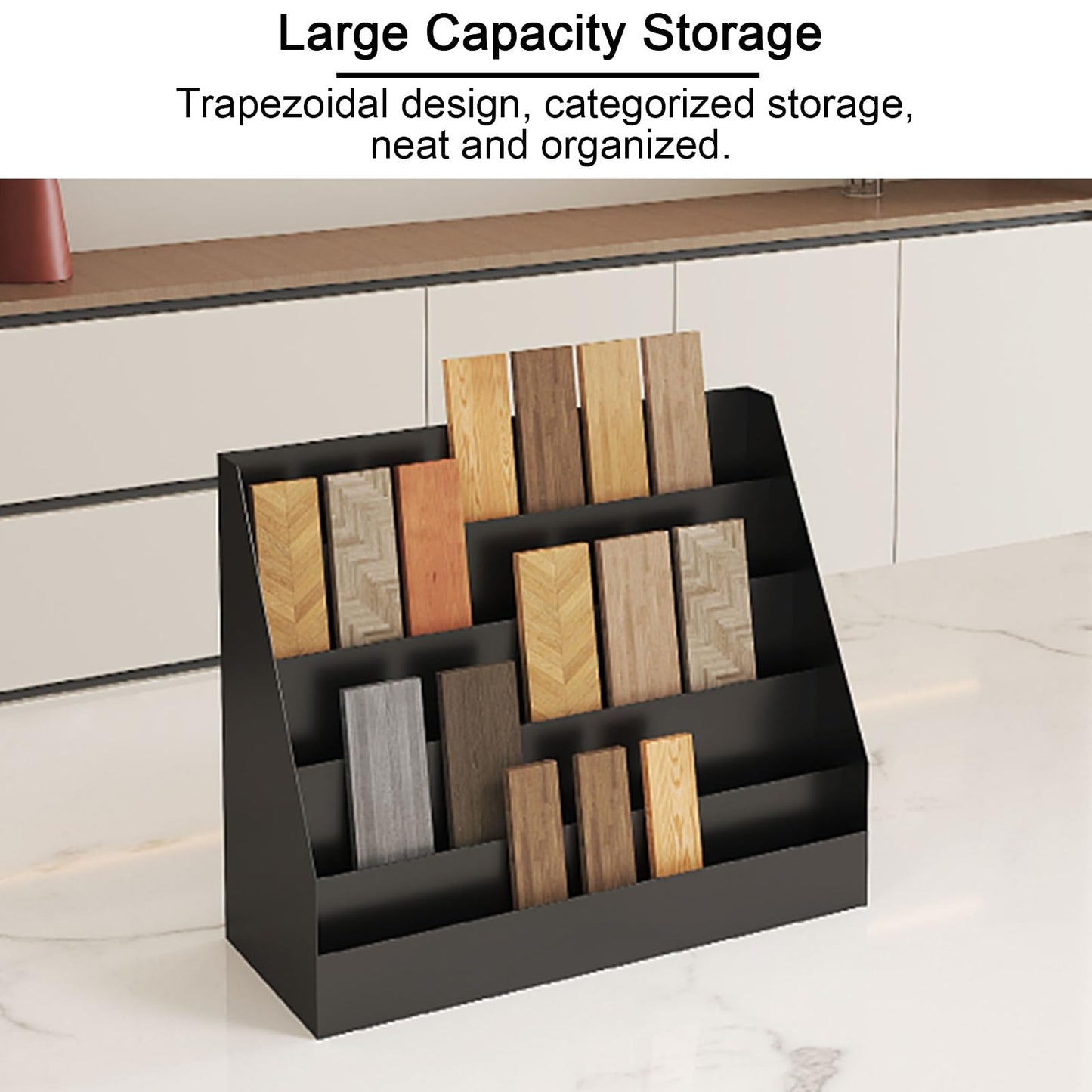 JLLEIZYZ Display Stand, Retail Displays Shelf, Thickened Steel, Large Capacity Tilted Storage, Suitable for Exhibition Halls/Shopping Malls(Gold,56x18x35.5cm/22x7x14in)