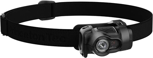 Princeton Tec Byte Multi-Mode Multi-Beam IPX4 Water Resistant LED Tactical Headlamp with 200 Lumens, Essential Outdoor Accessory for Hiking, Backpacking, Camping, Running, & Safety Preparedness, Black