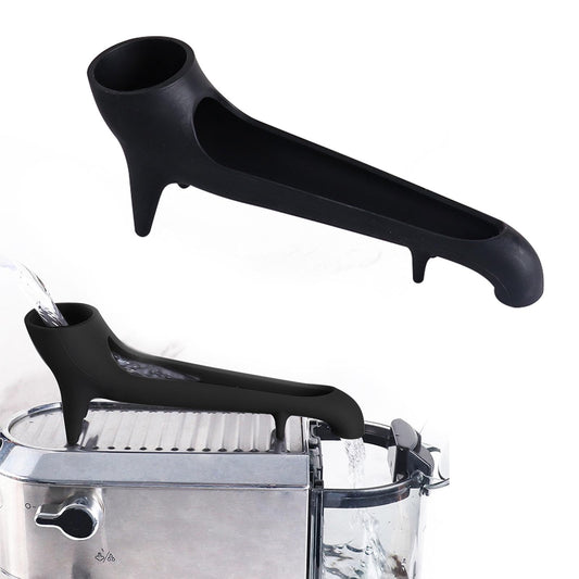 Coffee Machine Water Tank Access Funnel for Espresso Machine,Espresso Long Funnel with Water Tank at The Back for Coffee Maker,Long Waters Spout for All Flat Top Coffe Machines
