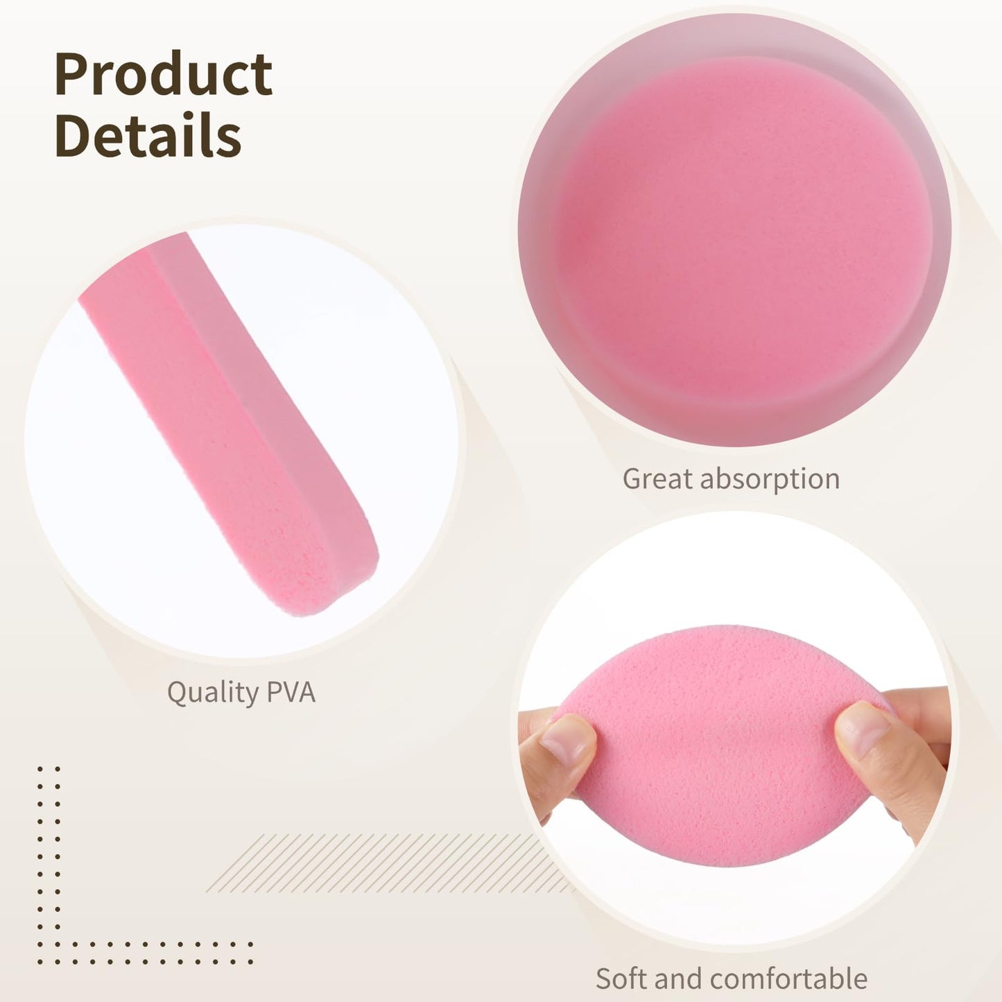 480 PCS Compressed Facial Sponges for Estheticians - Colorful PVA Makeup Sponges, Compact and Soft, Ideal for Daily Skincare and Makeup Application