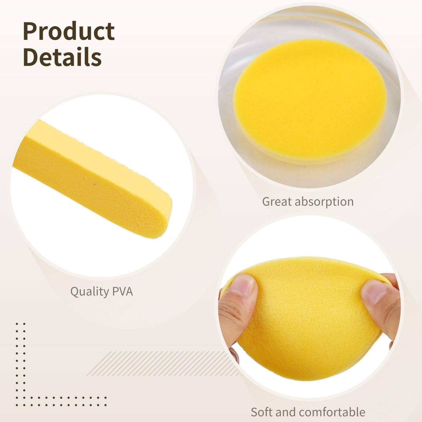600 Pcs Compressed Facial Sponges for Estheticians - PVA Makeup Sponges Compact and Soft, Ideal for Daily Skincare and Makeup Application