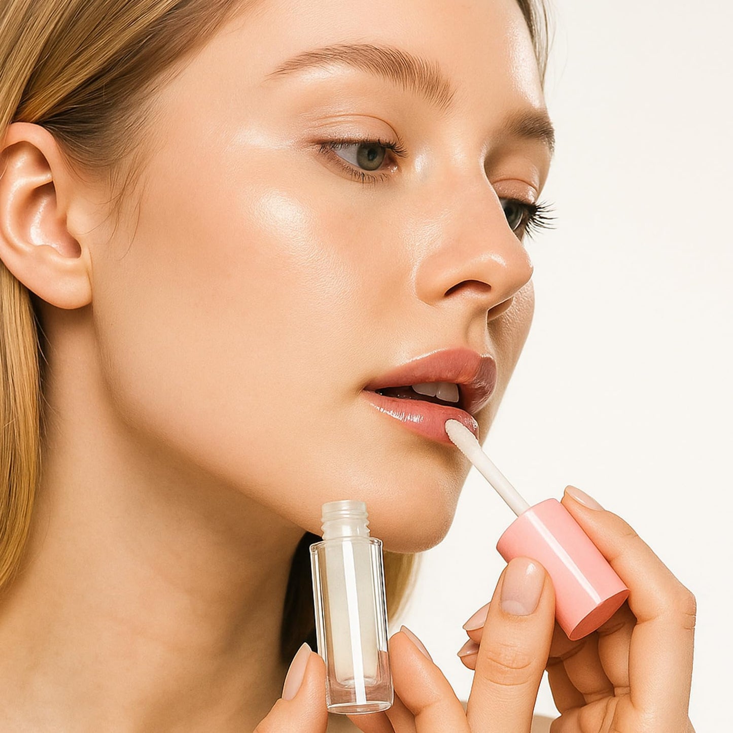 Tatuo 30 Pcs Colorful 6ml Empty Lip Gloss Tubes with Wand Bulk Lip Refillable Gloss Containers Cosmetic Bottles with Rubber Stoppers for Lipstick Eyelash Growth Liquid DIY Makeup Kit