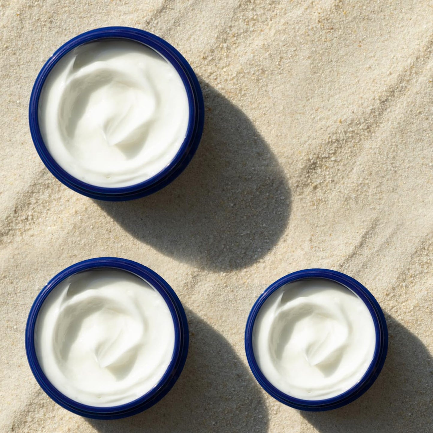 IRON BILL 1 Oz Blue Round Glass Jars with Inner Liners and Black Lids(12PCS) Empty Cream Containers Refillable Cosmetic Vials for Cosmetics, Lotions, Ointment, Body Scrubs & Balms
